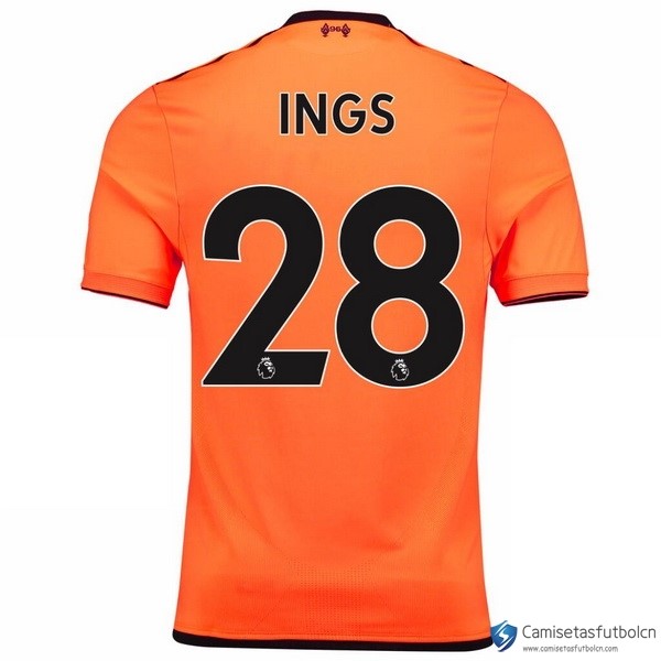 Camiseta Liverpool Tercera equipo Ings 2017-18